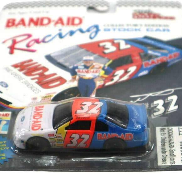Dale Jarrett #32 Band-Aid 1996 Ford Thunderbird - Collectors Edition 1:64 RC - Picture 6 of 10
